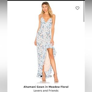 Lovers + Friends Ahamani Gown in Meadow Floral